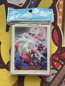 Pokemon Center Card Sleeves - Hisuian Zoroark - Japanese Import- 64 Count Sealed - Image 1