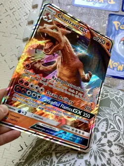 Pokemon TCG Jumbo Promo Card Lot - Mewtwo, Charizard, Espeon, Umbreon GX - Image 3