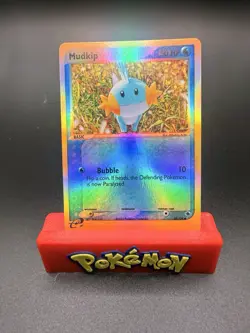 Mudkip 59/109 NM Ruby & Sapphire 2003 Pokemon Card Reverse Holo Common - Image 1