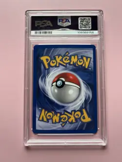 PSA 8 Birthday Pikachu Black Star Holo Pokemon Card Promo 2000 #24 - Image 2