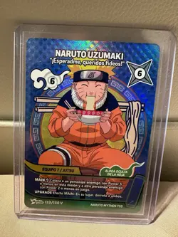 Naruto Uzumaki 133/130 Mythos 1st Edition TCG Promo Card ES + 2 Cards Manga - Image 1