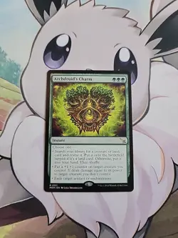 MTG Archdruid's Charm Murders at Karlov Manor 0151 Rare W2 - Image 1