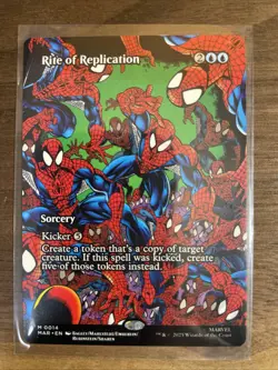 Rite of Replication 14 BORDERLESS Marvel Universe Spider-man Regular - Image 1