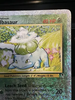Bulbasaur #68 Reverse Holo Legendary Collection Pokemon TCG MP/HP - Image 3