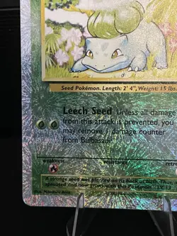 Bulbasaur #68 Reverse Holo Legendary Collection Pokemon TCG MP/HP - Image 4