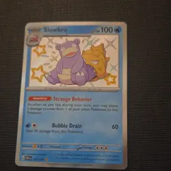 Slowbro SV: Paldean Fates Stage 1 100 HP 117/091 English Pokemon TCG - Image 1