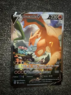 DRACAUFEU V FULL ART - POKEMON 154/172 EB09 STARS ETINCELANTES FR - Image 1