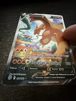 DRACAUFEU V FULL ART - POKEMON 154/172 EB09 STARS ETINCELANTES FR - Image 3