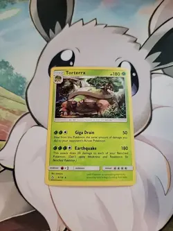 Torterra 9/156 HOLO RARE Pokemon SM Ultra Prism 2018 W14 - Image 1