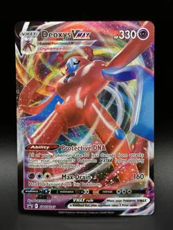 Deoxys VMAX SWSH267 Pokemon Sword and Shield Promo NM - 0123 - Image 1