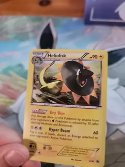 Heliolisk - XY47 - Black Star Promo Holo Rare - Pokemon - W14 - Image 3