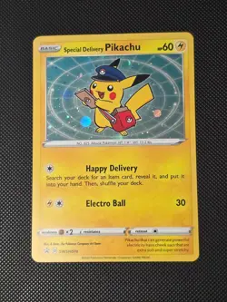 SPECIAL DELIVERY PIKACHU SWSH074 NM - Image 1