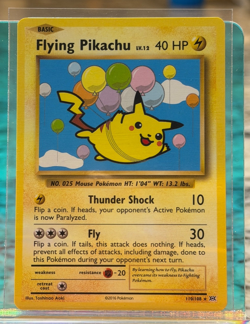 Flying Pikachu (Secret Rare) 110/108 - XY Evolutions Set - Near Mint Cond. - Image 1