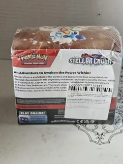 Pokemon TCG Stellar Crown Booster Box (Factory Sealed) With Protective Case - Image 3