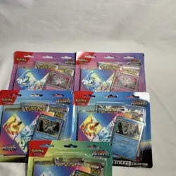 5 Pokemon TCG Prismatic Evolutions Tech Sticker Collection Set Lot Of 5 Sealed - Image 4