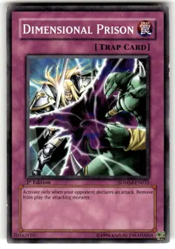 Yu-Gi-Oh! Dimensional Prison - SDMM-EN032 - Common - 1st Edition - LP - Image 1