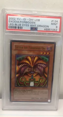 Yu-Gi-Oh! - Exodia The Forbidden One LOB-124 PSA 9 📈🔥 - Image 1