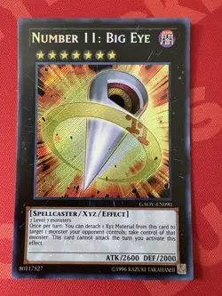 Yu-Gi-Oh! Number 11: Big Eye - Unlimited - GAOV-EN090 - Image 1