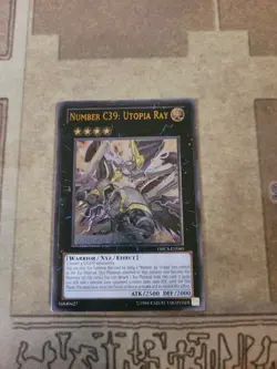 YUGIOH NUMBER C39: UTOPIA RAY ORCS-EN040 ULTIMATE UNLIMITED ED NM - Image 2