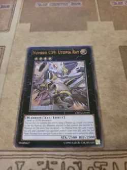 YUGIOH NUMBER C39: UTOPIA RAY ORCS-EN040 ULTIMATE UNLIMITED ED NM - Image 4