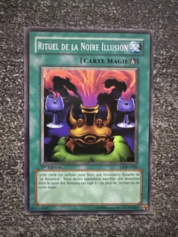 CARTE YU-GI-OH! RITUEL DE LA NOIRE ILLUSION 1ST DDP-F038 NEUF/MINT - Image 1