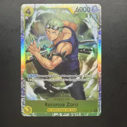 Roronoa Zoro SR OP15-113 ENGLISH ONE PIECE Card Adventure on KAMI’s Island OP15 - Image 1