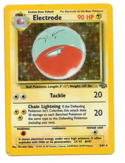 Pokemon Card: Electrode HOLO 2/64 Jungle Set Vintage Rare! PL - Image 1