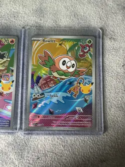 Pokemon Illustration Series 1 Chimchar Piplup and Turtwig Promo Cards alolan - Image 3