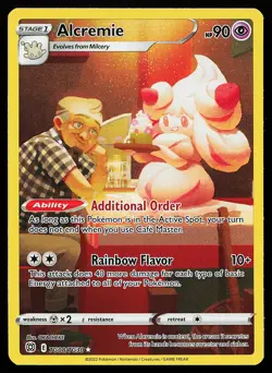 Alcremie TG08/TG30 Ultra Rare Brilliant Stars Trainer Gallery Pokemon Card - Image 1