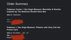 Pokemon Center Van Gough Museum Munchlax and Snorlax Double Deck Card Box New - Image 5