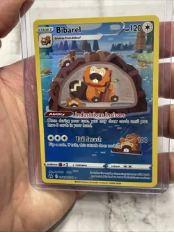 Bibarel GG25/GG70 Pokemon TCG Crown Zenith: Galarian Gallery NM/MT Pokemon Card - Image 1