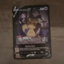 Pokemon Mimikyu V Single Card English Pokemon TCG Psychic Type 330 HP - Image 1