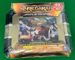 Redakai CHAMPIONSHIP TIN Starter Cards Set Deck 43 X-Drive New in Box 2011 - Image 1