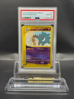 Pokemon - PSA 10 - Gengar - Reverse Holo - #10 - Skyridge - LOW POP - NEW CERT - Image 1