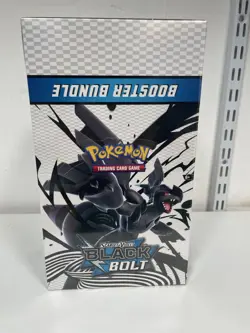 Pokemon TCG Black Bolt Booster Bundle Factory Sealed Display Case of 10 - Image 1