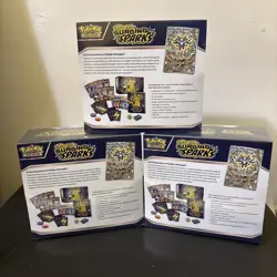 LOT OF 3 Pokemon TCG Surging Sparks Elite Trainer Box ETB SV08 - NEW SEALED - Image 4