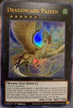 Yugioh! - Dragonlark Pairen - MP22-EN151 - Ultra Rare - 1st Ed - NM/M - Image 1