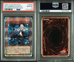 PSA10 Yu-Gi-Oh! Yugioh Sky Striker Ace - Raye 25th QCAC Japanese Trading Card - Image 3