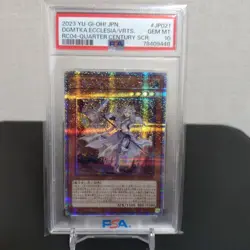 PSA10 Yu-Gi-Oh! Yugioh Dogmatika Ecclesia, the Virtuous 25th Secret Rare Japan - Image 1