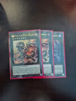 Red Eyes Black Dragon Deck Yugioh Card (46 Cards) w/ Extra Deck & Sleeves - Image 2