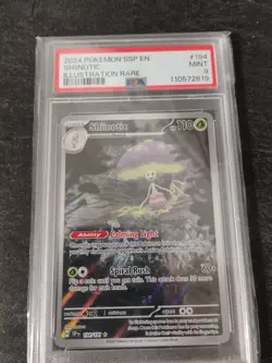 Pokemon 2024 Shiinotic Illustration Rare Card 194/191 Sv08: Surging Sparks - Image 2