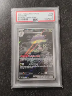 Pokemon 2024 Shiinotic Illustration Rare Card 194/191 Sv08: Surging Sparks - Image 3
