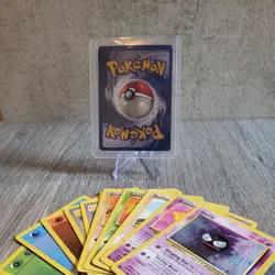 Vintage Holo Pokemon Card Bundle Poliwrath 13/102 💥 Custom Pack ⭐ WOTC 12 cards - Image 2