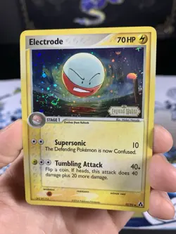 Pokemon Card Ex Legend Maker Electrode 32/92 2006 Reverse Stamped Holo - Image 2