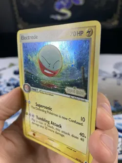 Pokemon Card Ex Legend Maker Electrode 32/92 2006 Reverse Stamped Holo - Image 3
