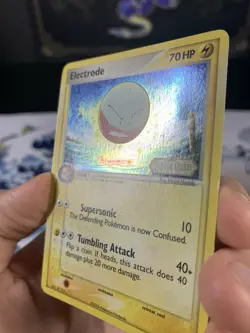 Pokemon Card Ex Legend Maker Electrode 32/92 2006 Reverse Stamped Holo - Image 4