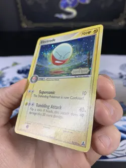 Pokemon Card Ex Legend Maker Electrode 32/92 2006 Reverse Stamped Holo - Image 5