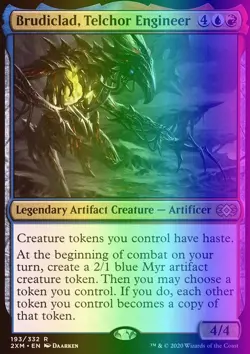 MTG Brudiclad, Telchor Engineer (193/503) Double Masters LP FOIL - Image 1