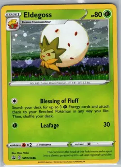 Eldegoss SWSH046 Holo SWSH: Sword & Shield Promo Cards - Pokemon Card - NM - Image 1