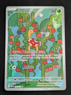 Shuckle 136/132 Illustration Rare Mega Evolution Pokemon TCG NM - Image 1